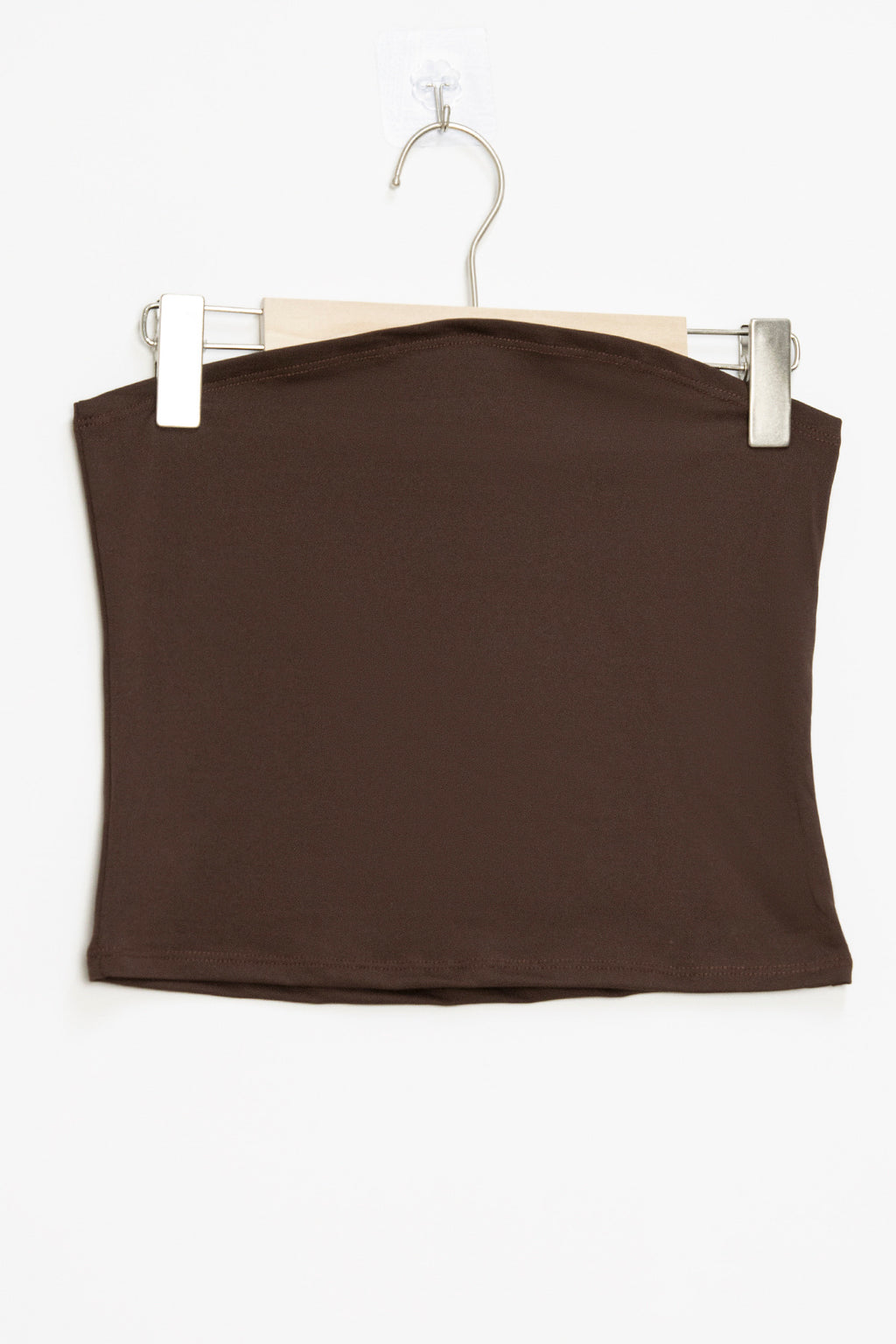 Bandeau Top Uni Chocolat Femme