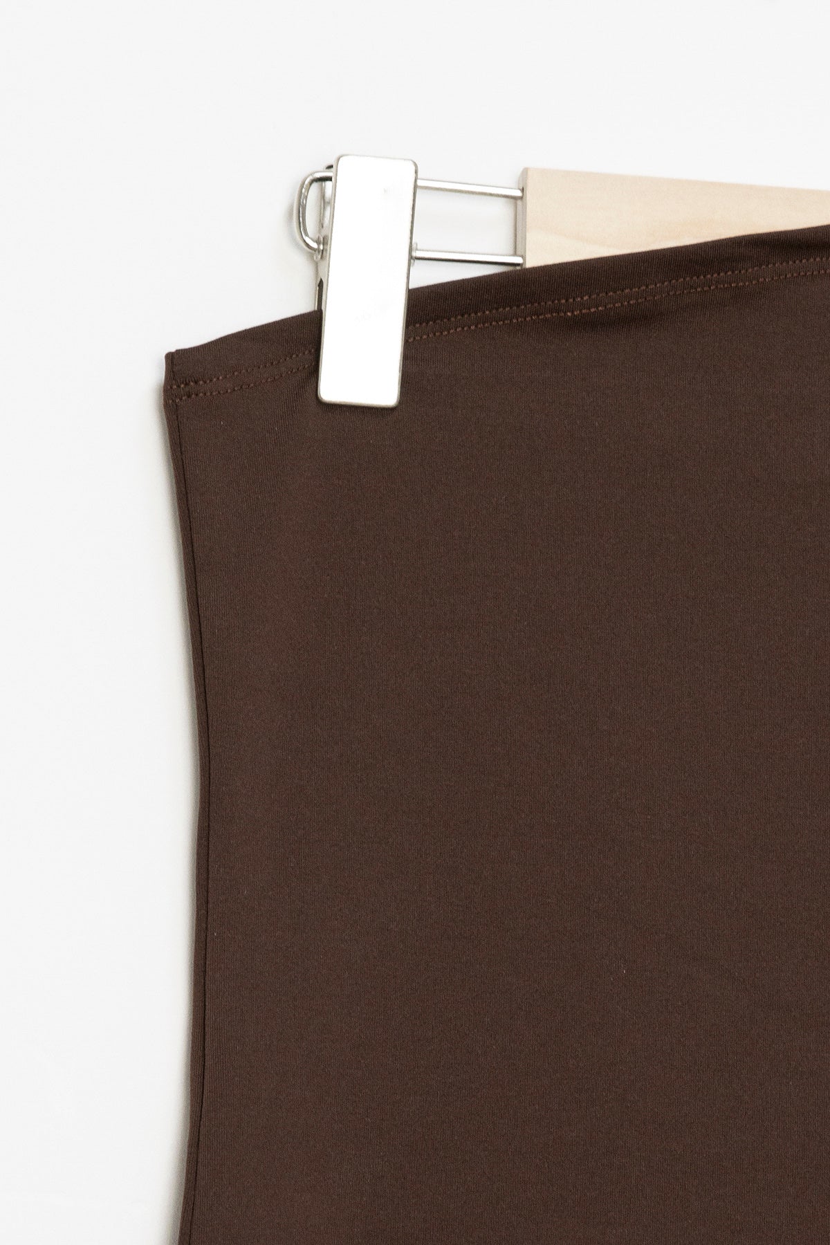 Bandeau Top Uni Chocolat Femme