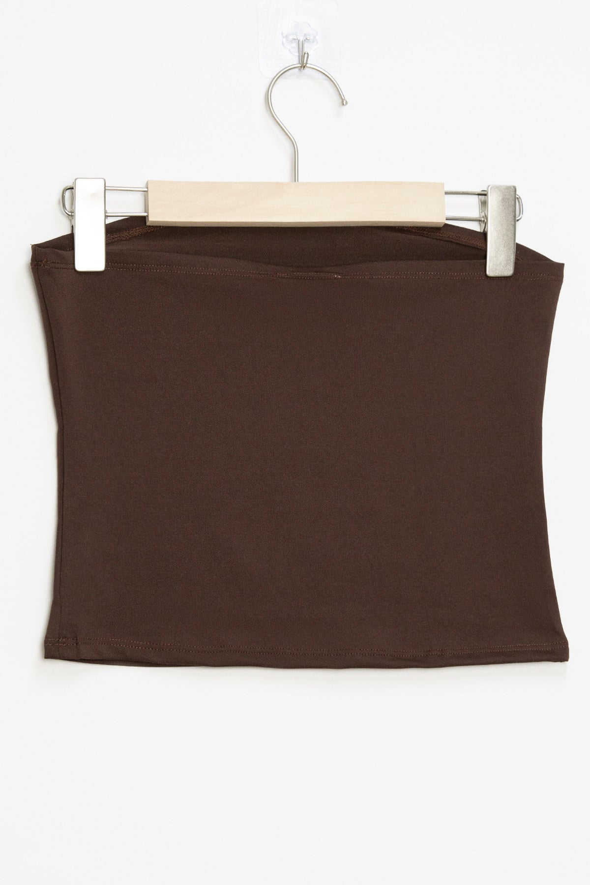 Bandeau Top Uni Chocolat Femme