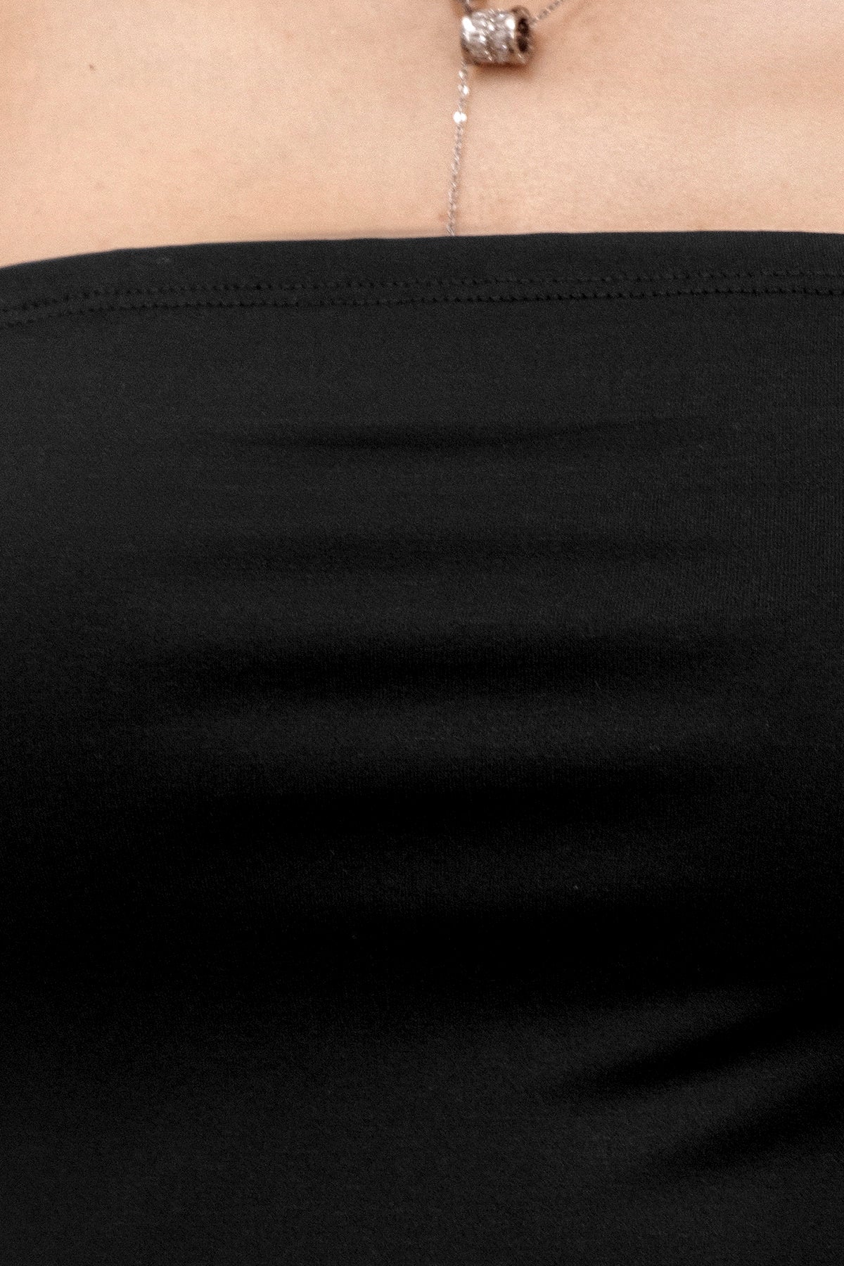Bandeau Top Uni Chocolat Femme