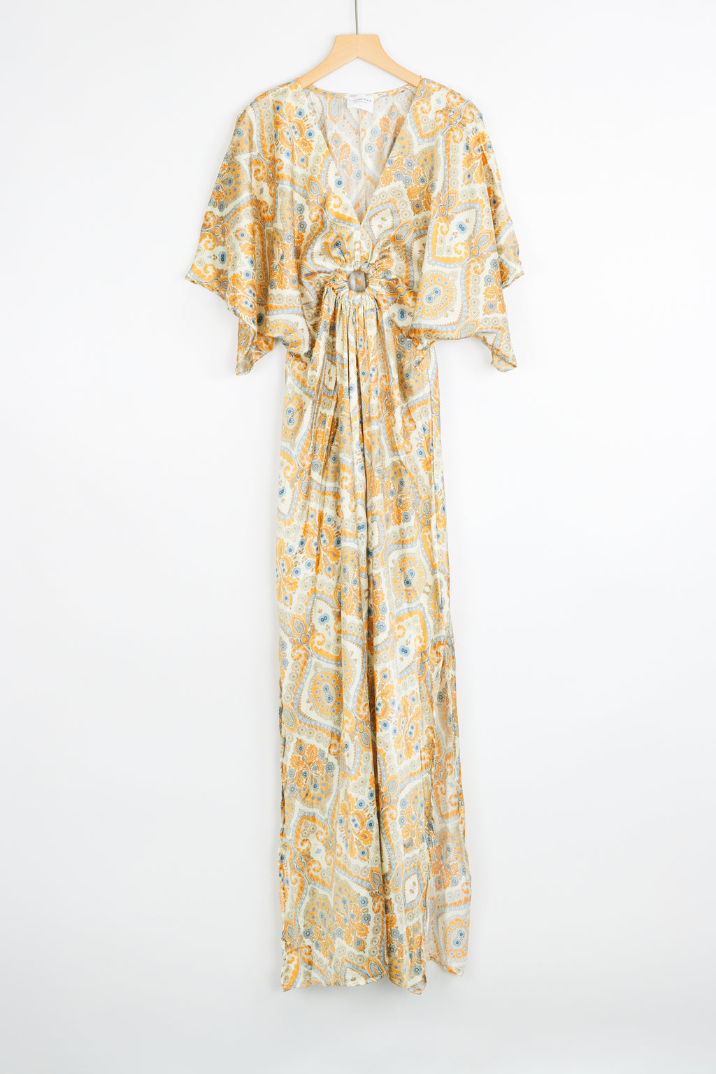 Robe longue bohème Grand Taille à motifs ethniques – Liberté & Élégance