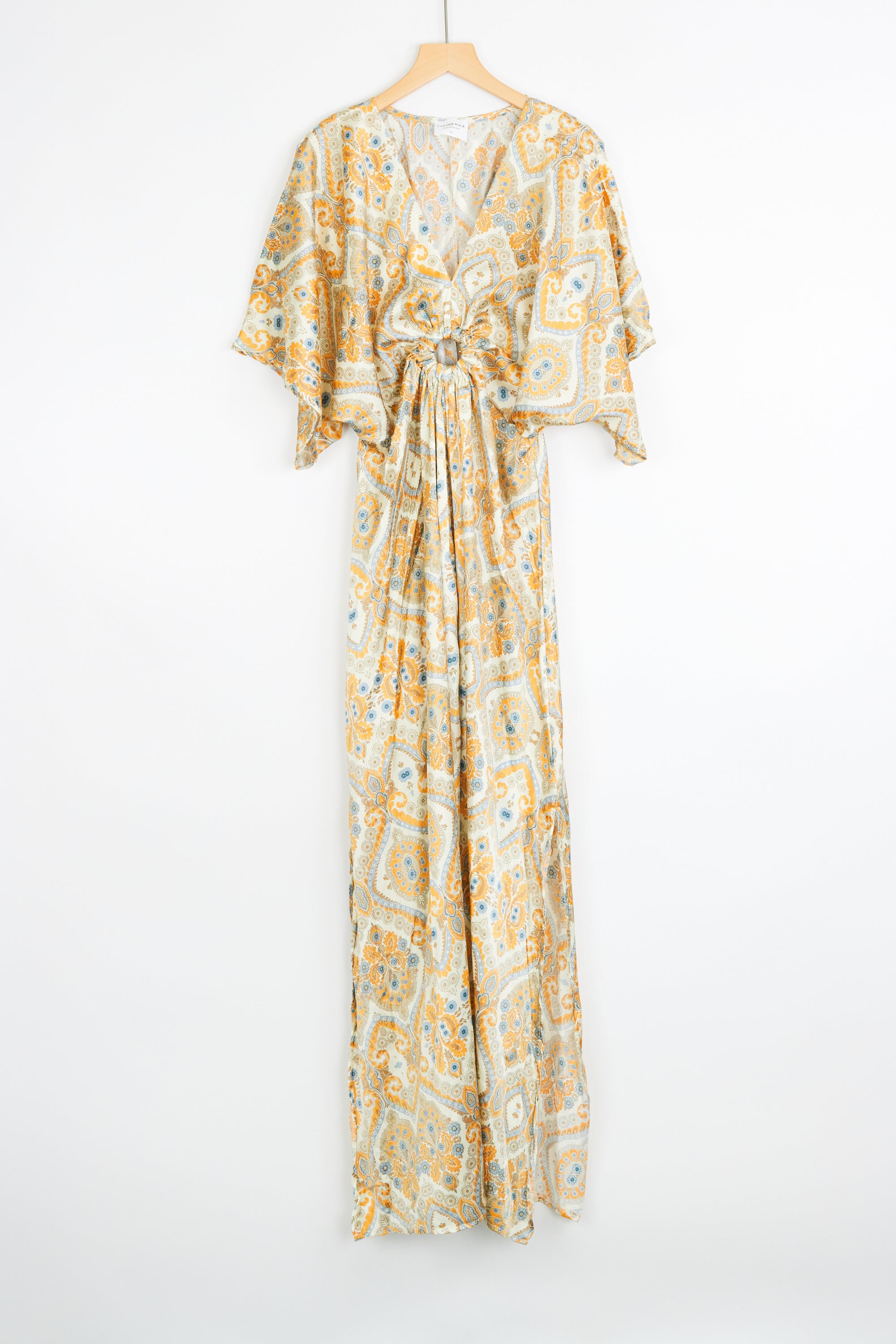 Robe longue bohème Grand Taille à motifs ethniques – Liberté & Élégance