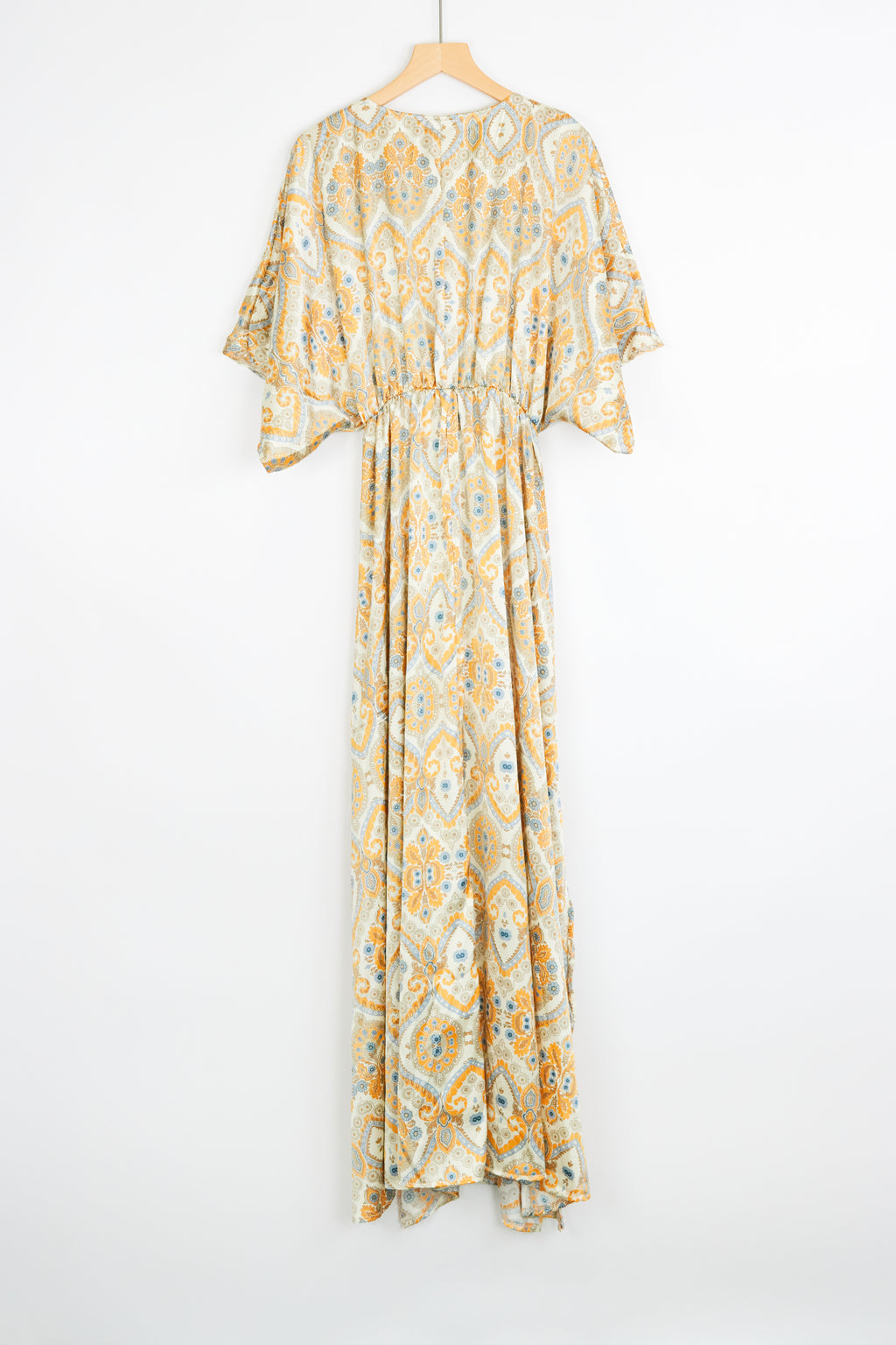 Robe longue bohème Grand Taille à motifs ethniques – Liberté & Élégance