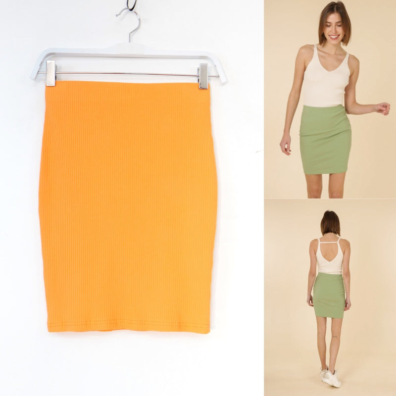 💚 Jupe Courte Ajustée – Style Casual Chic | Femme