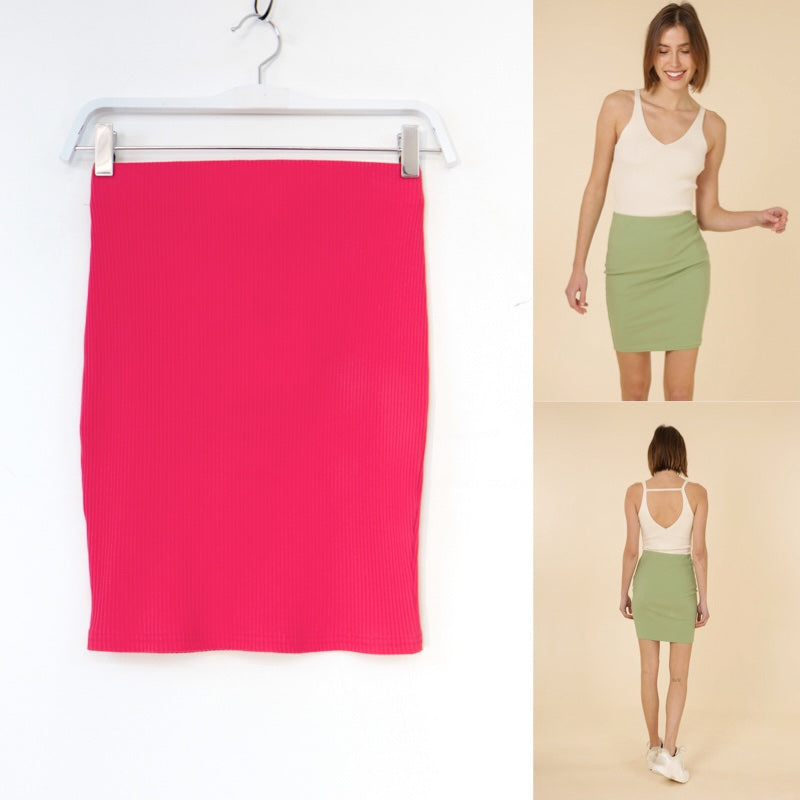 💚 Jupe Courte Ajustée – Style Casual Chic | Femme