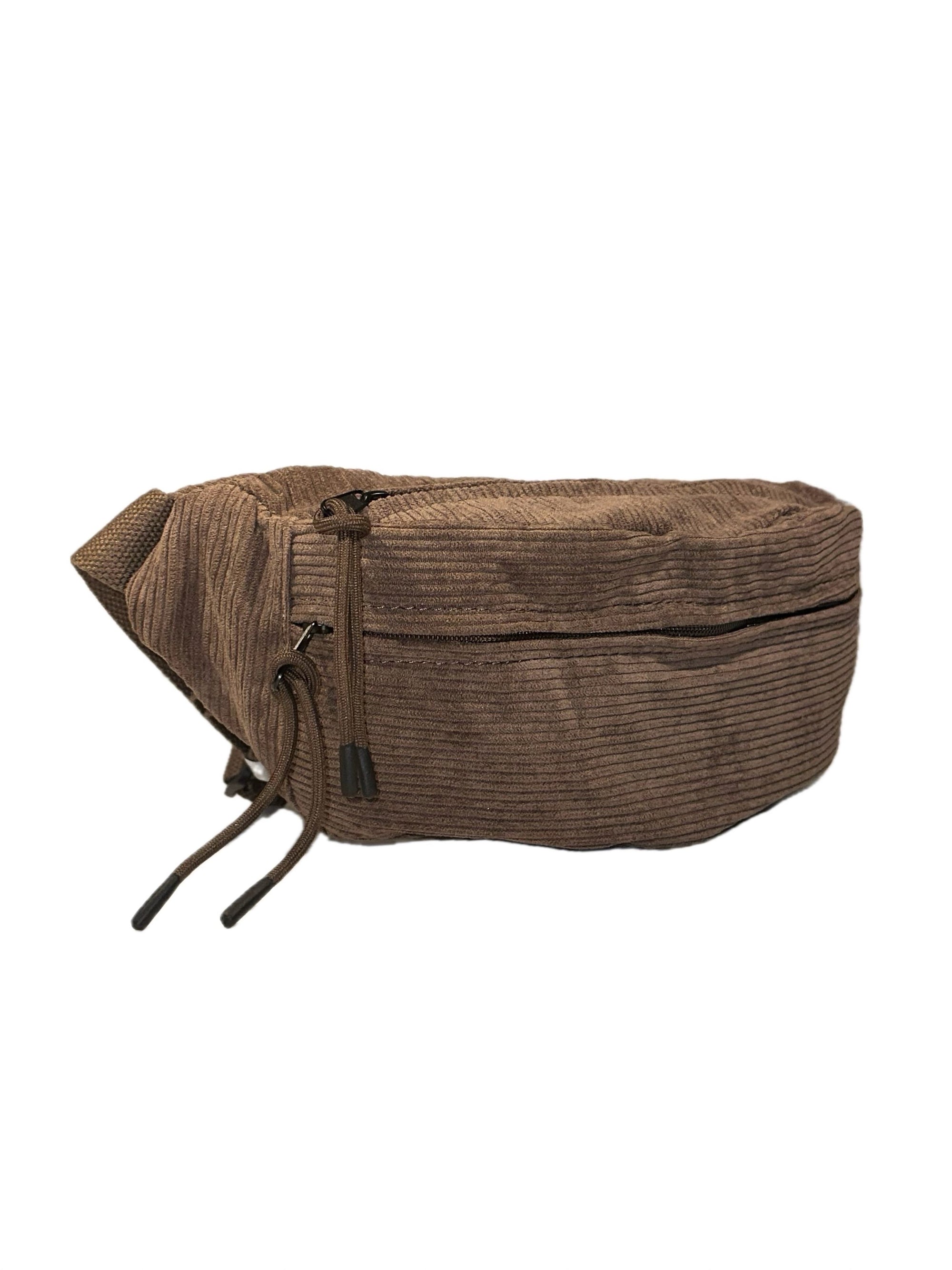 Sac Banane en Velours Côtelé – Multi-Coloris