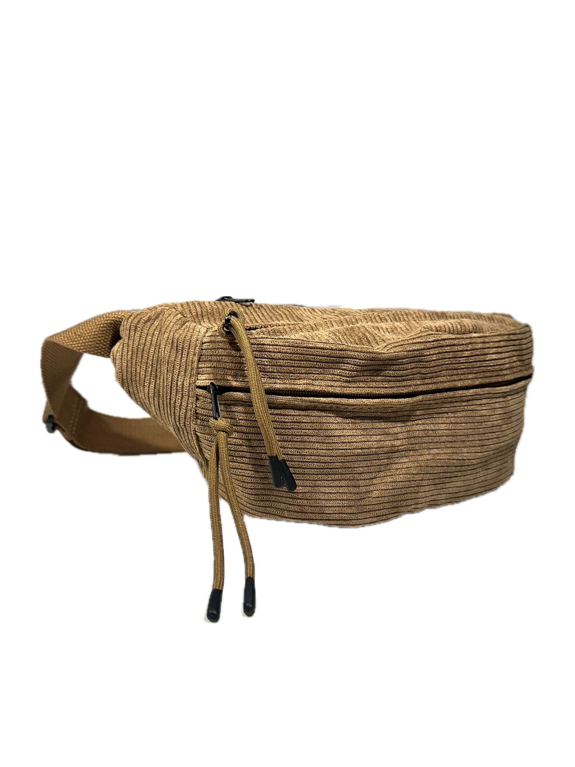 Sac Banane en Velours Côtelé – Multi-Coloris
