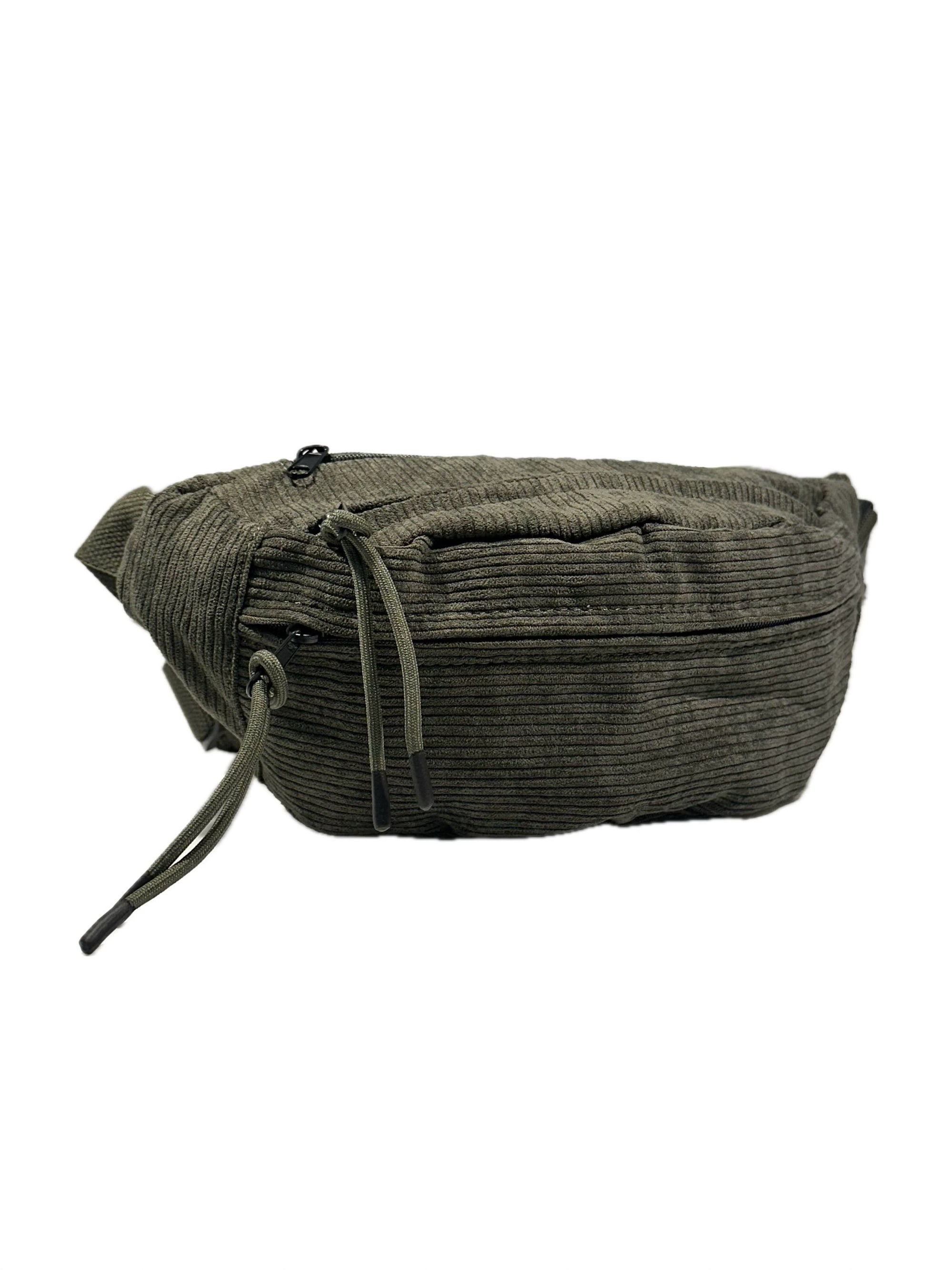Sac Banane en Velours Côtelé – Multi-Coloris