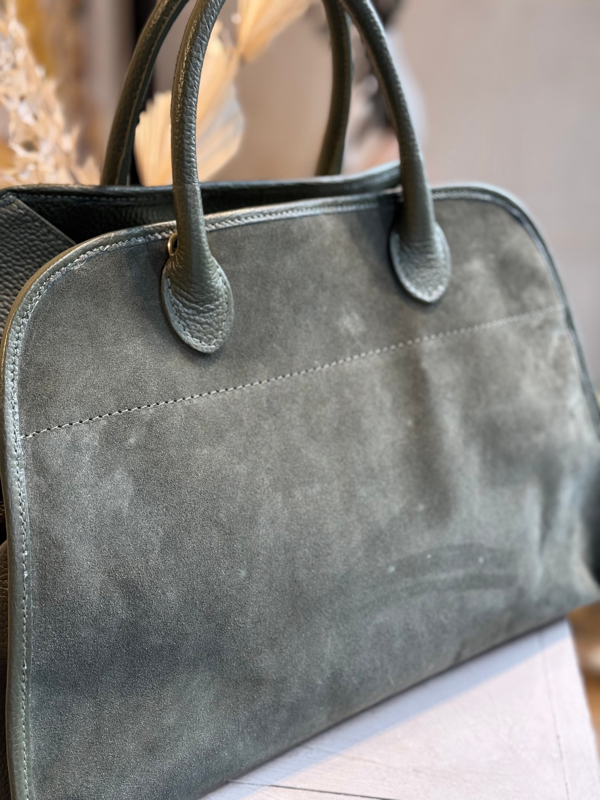 Sac Cabas en Cuir de Vachette – Made Italie| 42×30×24 cm