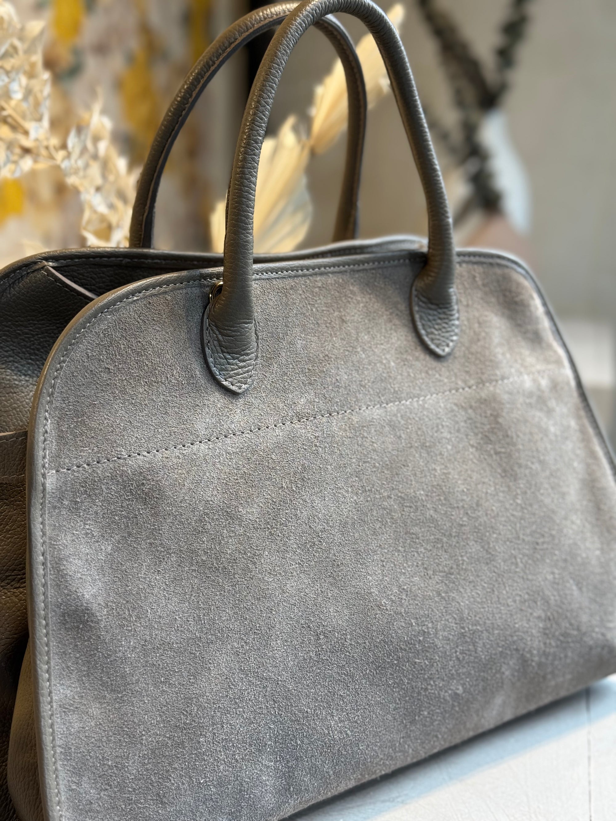 Sac Cabas en Cuir de Vachette – Made Italie| 42×30×24 cm