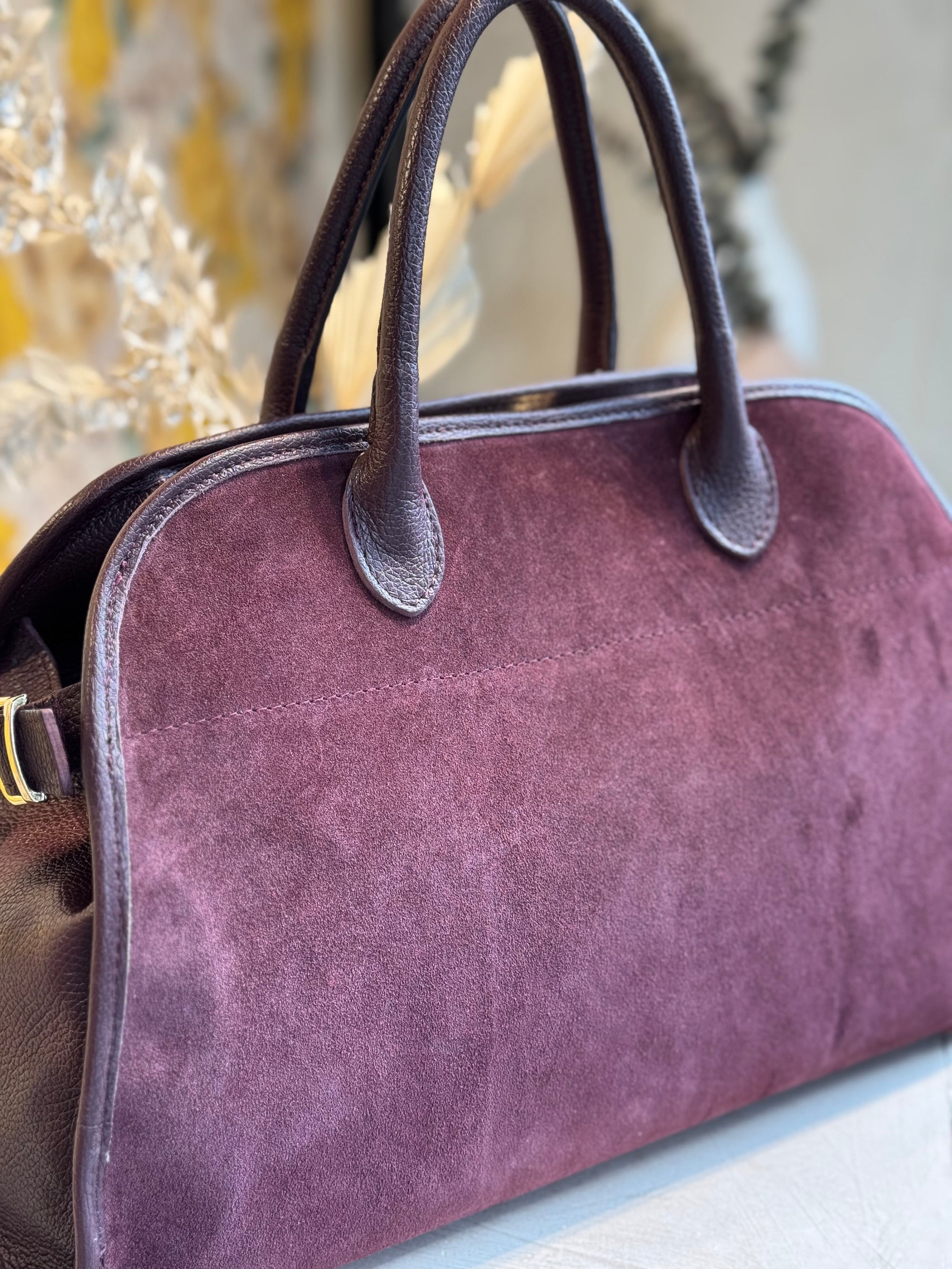 Sac Cabas en Cuir de Vachette – Made Italie| 42×30×24 cm