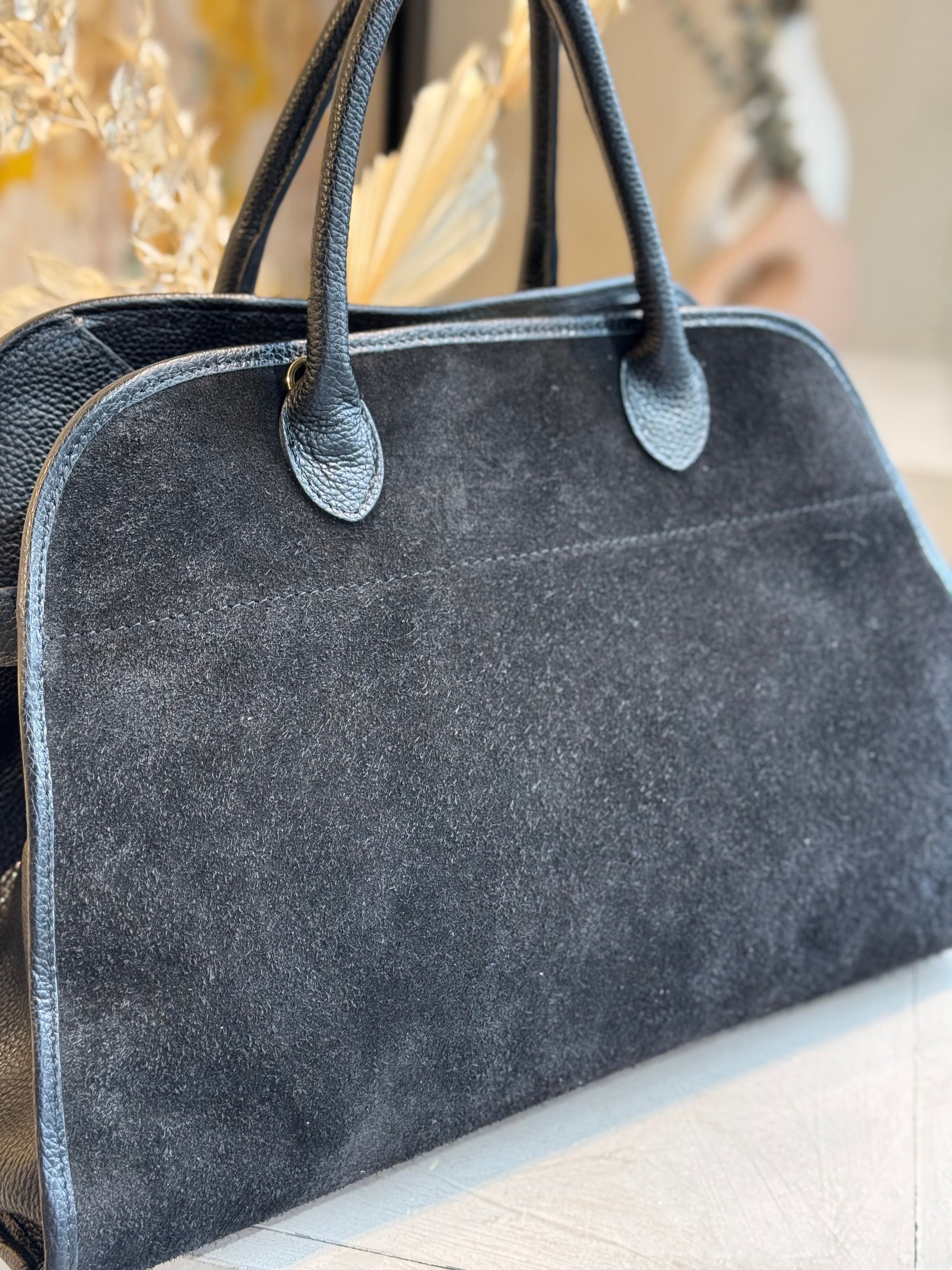 Sac Cabas en Cuir de Vachette – Made Italie| 42×30×24 cm