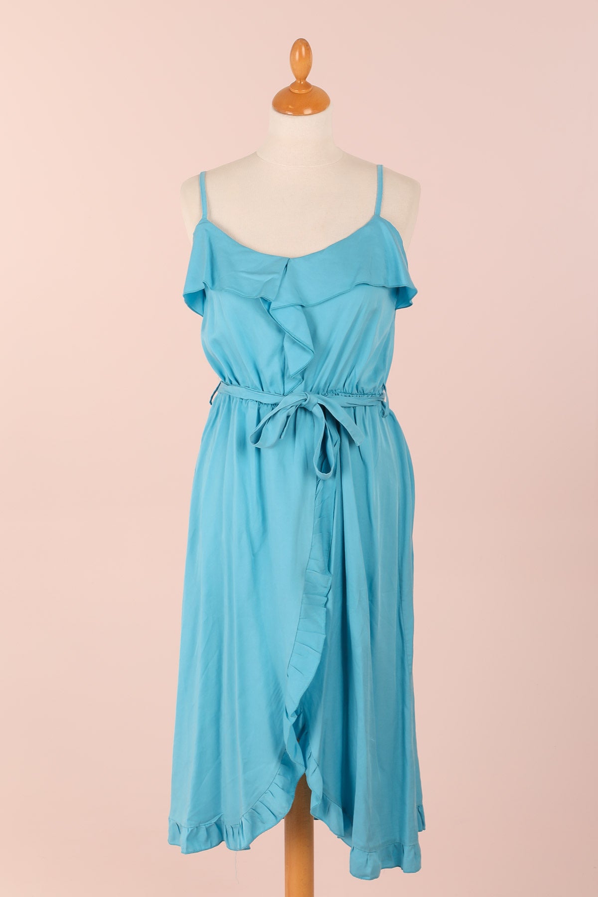 Robe à bretelles en lyocell – Fabriquée en Italie